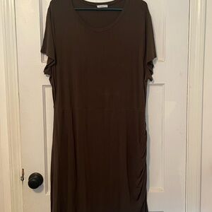 Chic Soul Brown Midi Dress **3 for $6**